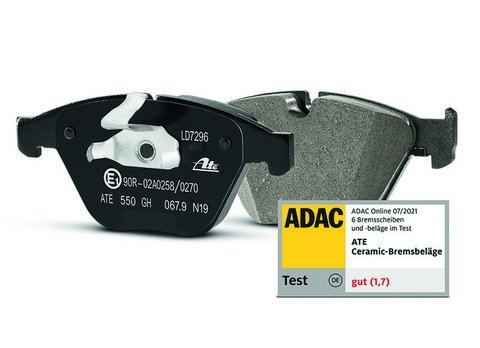 ADAC BRAKE TEST: ATE CERAMIC TAKES FIRST PLACE